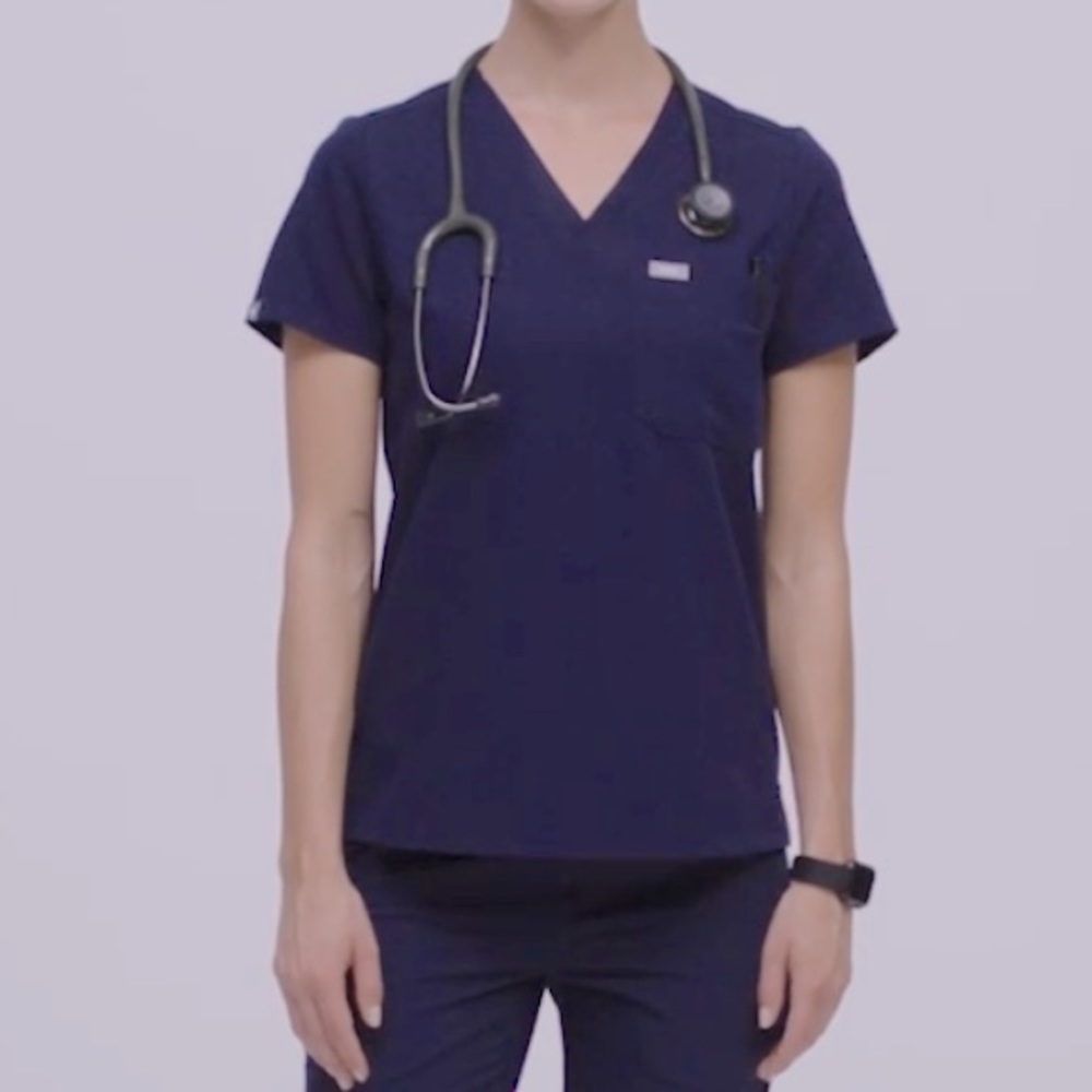 Figs Scrub Top